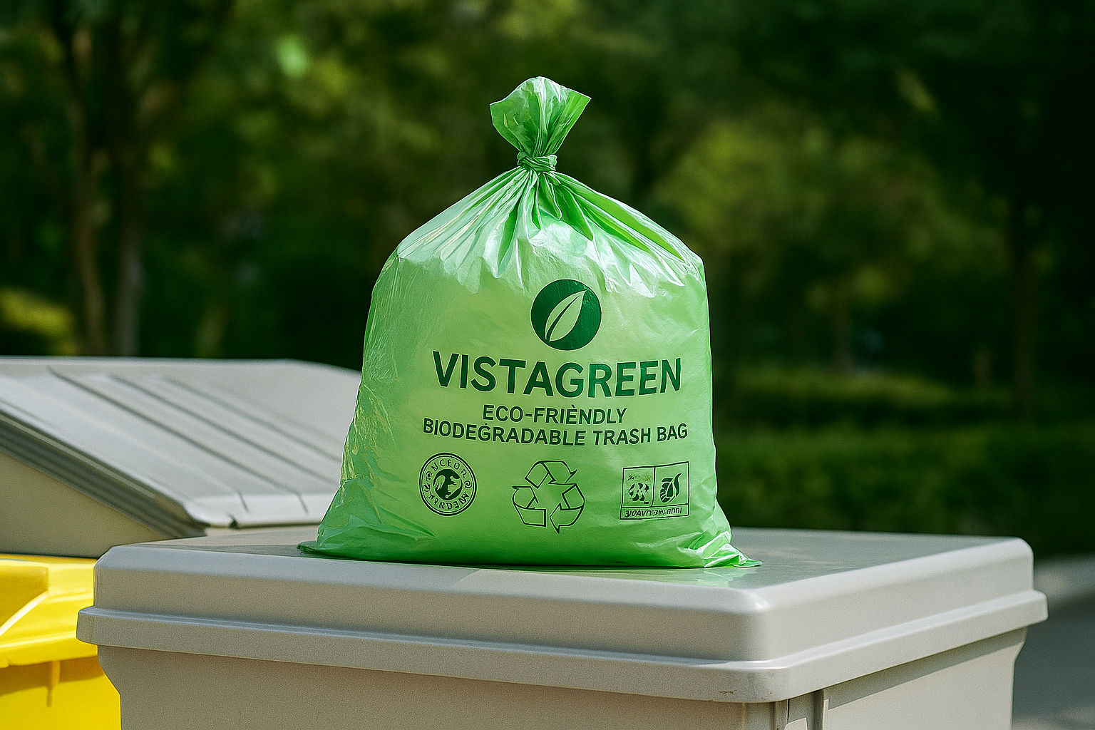 Eco-Friendly Biodegradable Trash Bags