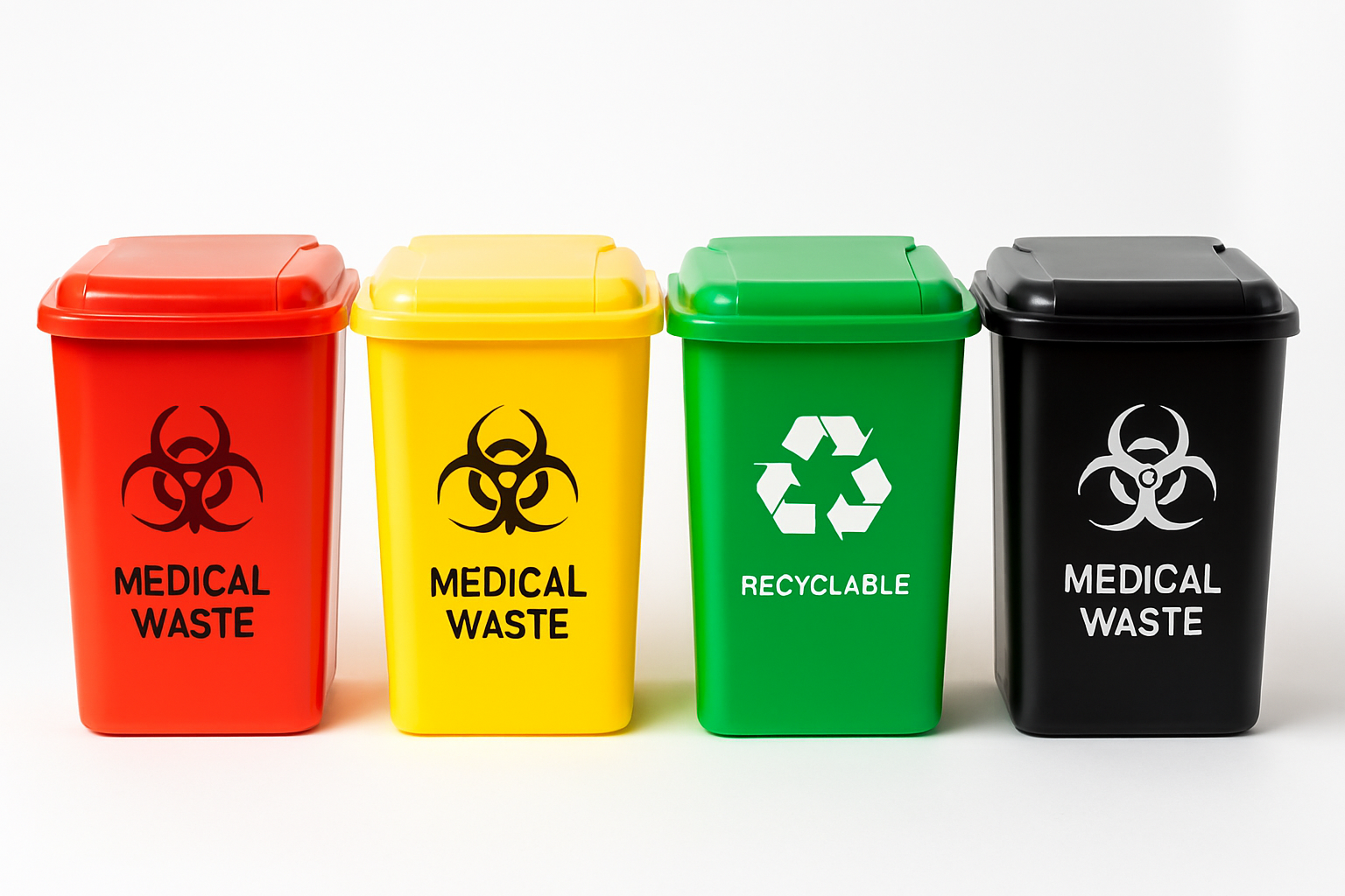 Medical Waste Bins (Color-Coded) - Image 2