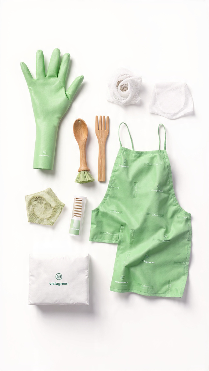 Disposable Gloves, Aprons, and Hairnets for Kitchens