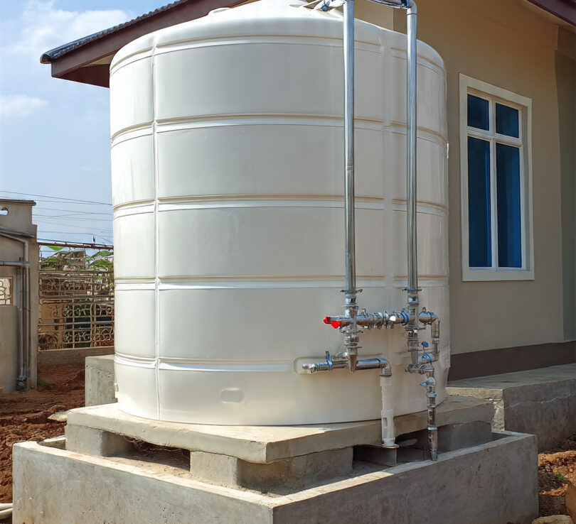 Water Storage Tank Installation
