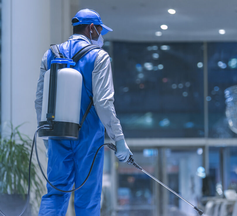 Knapsack Sprayers Create Spotless Interior Environments