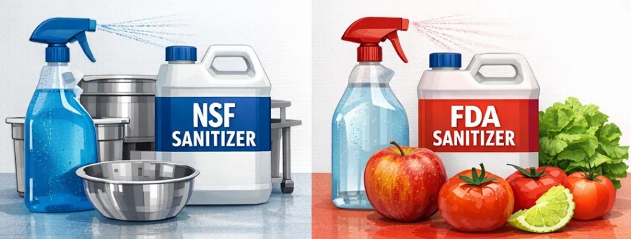 Food-Safe Cleaning Technology