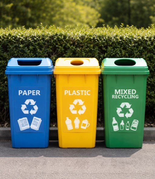 Mixed Recycle Bins vs Separate Recycling Systems