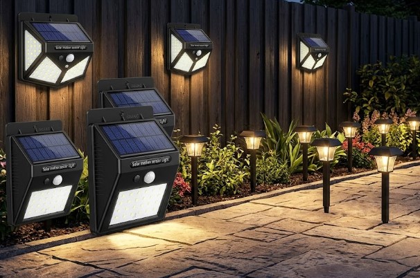 SEZAC Solar Lights 