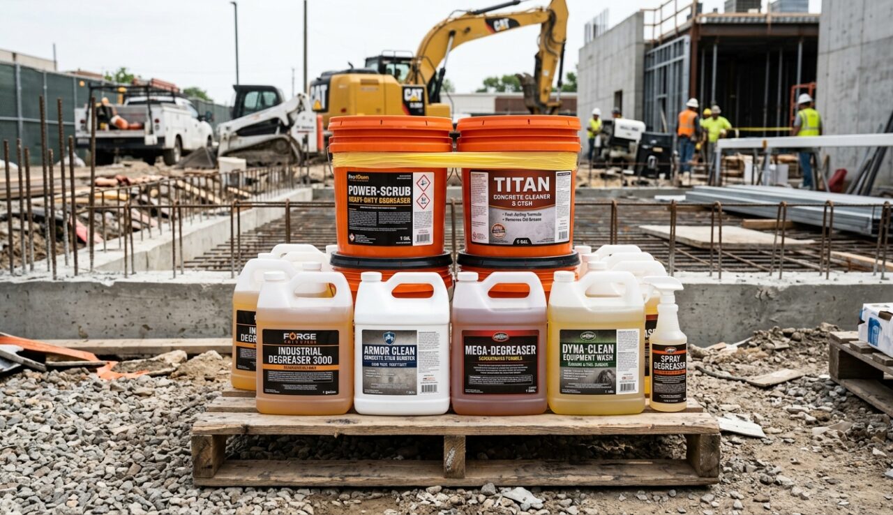 Cleaning Chemicals for Construction Sites