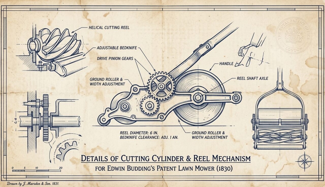 History of the First Lawn Mower