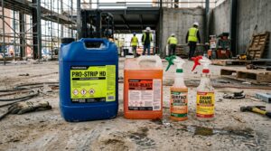 Cleaning Chemicals for Construction Sites 