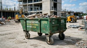 Mobile Heavy Duty Waste Skip Bins