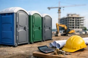 Building Site Toilet Hire